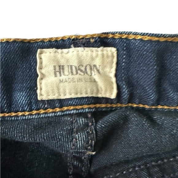Hudson Krista low rise cropped skinny released hem jeans size 26/4 medium wash - Picture 3 of 14